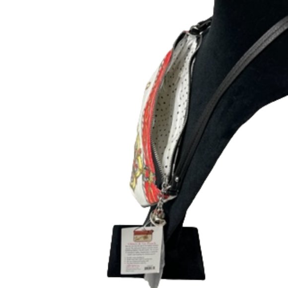 BRIGHTON "Love" Glitter & Go Crossbody Pouch NWT - Picture 14 of 16